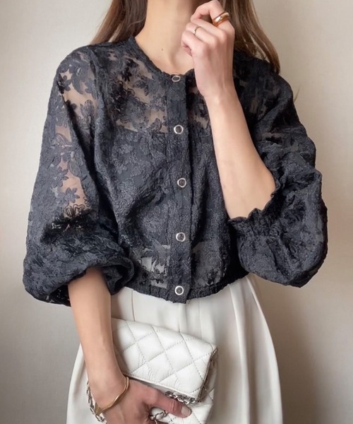 「FILLOU」 ジャケット MEDIUM ホワイト レディース_画像5