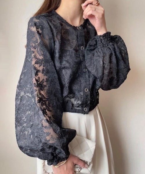 「FILLOU」 ジャケット MEDIUM ホワイト レディース_画像8