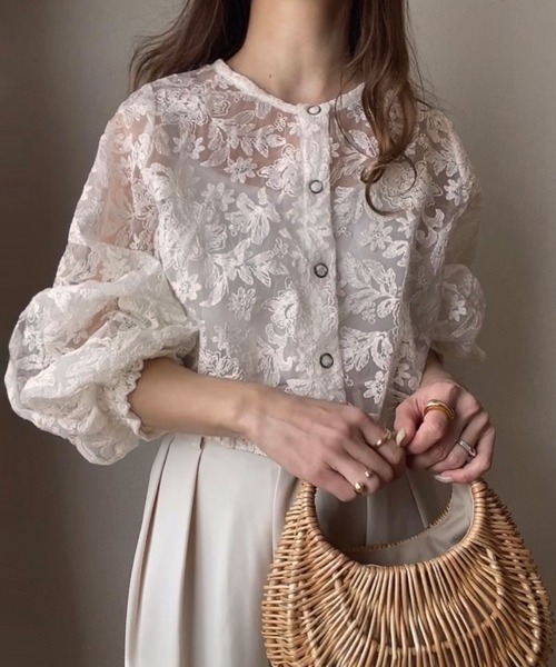 「FILLOU」 ジャケット MEDIUM ホワイト レディース_画像9