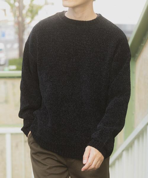 SRIXON レクサス　メンズセーター ブラック　美品 FREAK'S STORE（フリークスストア） セーター ニット 限定展開