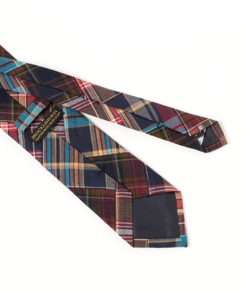 BEAMS F（ビームスF） ネクタイ BROCKLEHURST / コットン マドラス