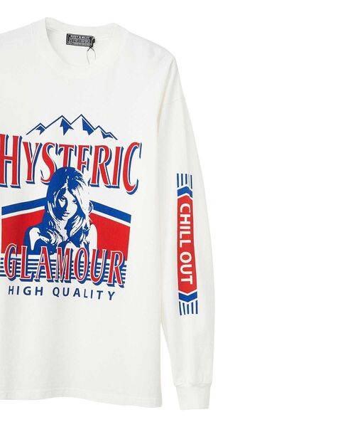 HYSTERIC GLAMOUR（ヒステリックグラマー） 長袖Tシャツ MEDIUM
