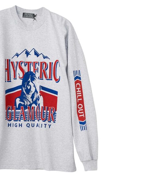 HYSTERIC GLAMOUR（ヒステリックグラマー） 長袖Tシャツ MEDIUM