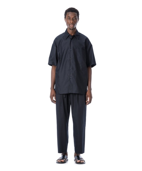 「Sandinista」 半袖シャツ MEDIUM ネイビー メンズ_画像9