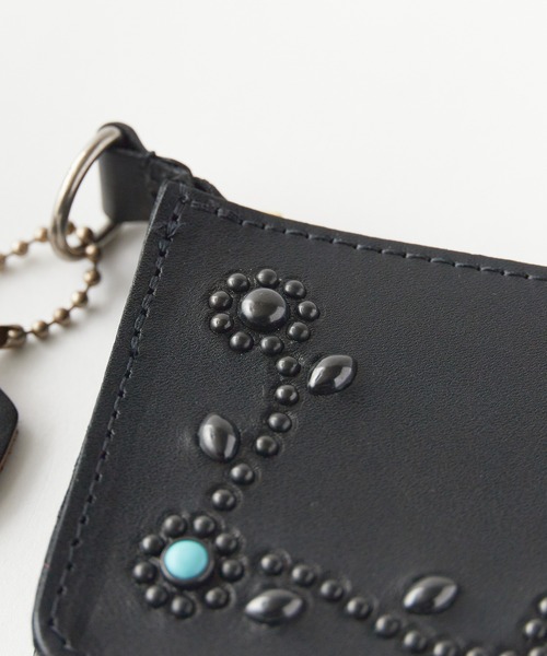 HTC コインケース ONE SIZE ブラック×ゴールド メンズ : ZOZOTOWN