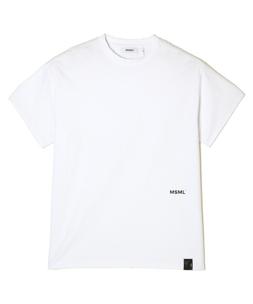 「MSML」 半袖Tシャツ S グレー メンズ_画像4