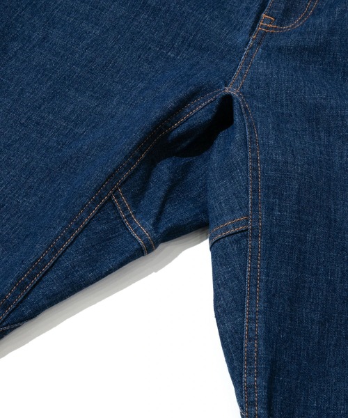 「go slow caravan」 デニムパンツ LARGE ダークインディゴブルー メンズ_画像6
