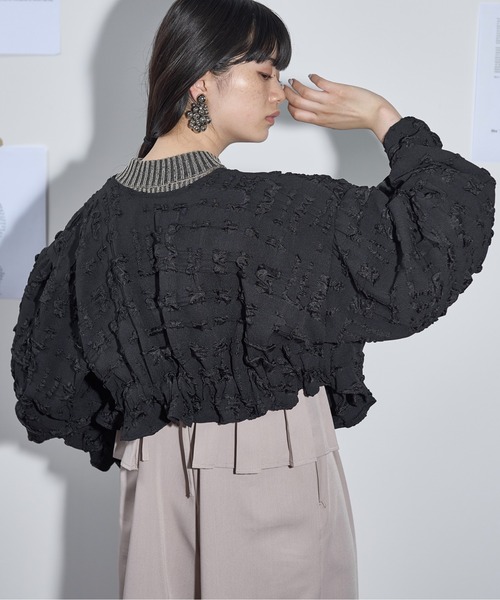 「THE YOn」 ボレロ FREE アイボリー レディース_画像7