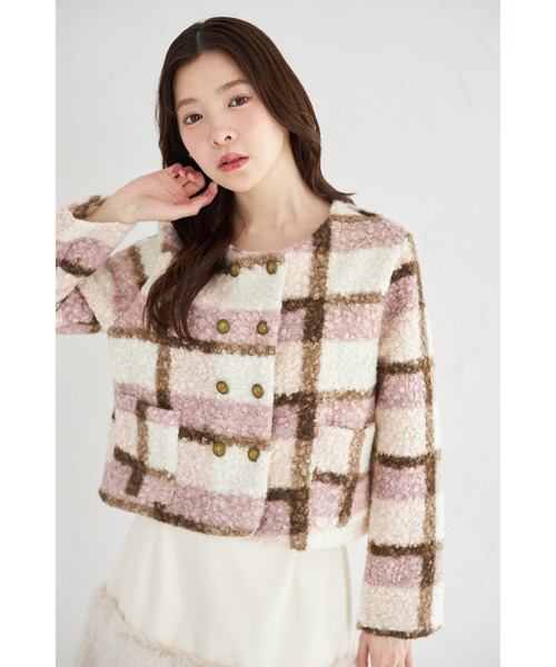 tocco closet（トッコ クローゼット） ノーカラーコート コート 「ZOZO