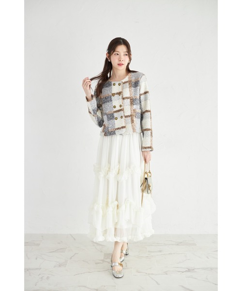 tocco closet（トッコ クローゼット） ノーカラーコート コート 「ZOZO