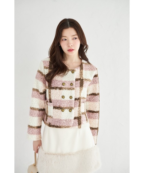 tocco closet（トッコ クローゼット） ノーカラーコート コート 「ZOZO