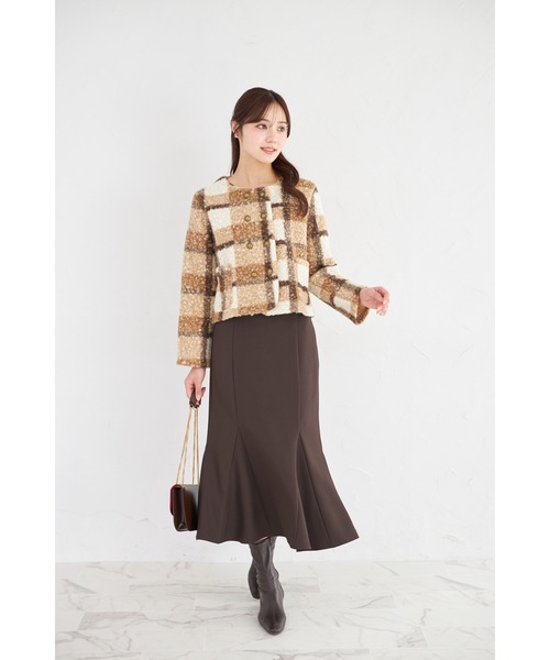 tocco closet（トッコ クローゼット） ノーカラーコート コート 「ZOZO