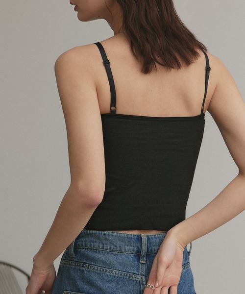ad thie（アドティエ） 裏起毛 カップ付き キャミソール : ZOZOTOWN