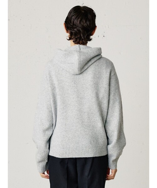 「MidiUmi」 長袖ニット FREE グレー レディース_画像8