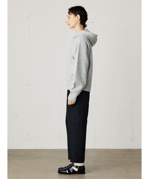 「MidiUmi」 長袖ニット FREE グレー レディース_画像9