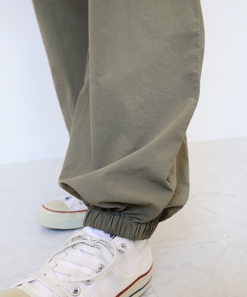 「ANME」 イージーパンツ X-LARGE ブラック レディース_画像6