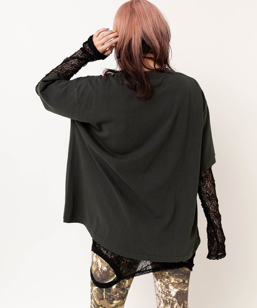 RNA（アールエヌエー） tシャツ M2623 チュールメッシュタンクロンT