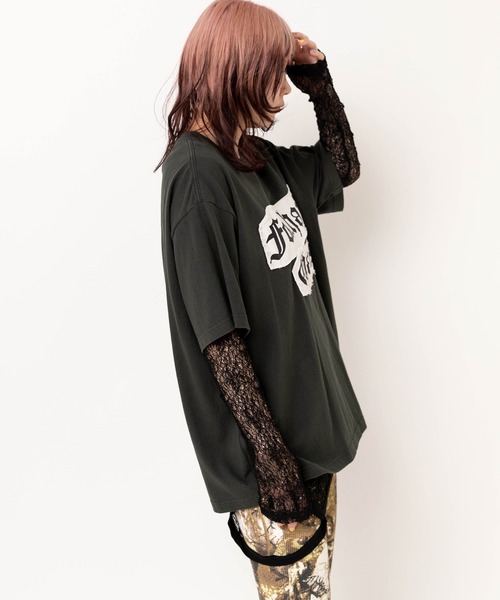 RNA（アールエヌエー） tシャツ M2623 チュールメッシュタンクロンT