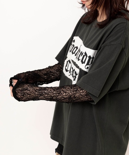 RNA（アールエヌエー） tシャツ M2623 チュールメッシュタンクロンT