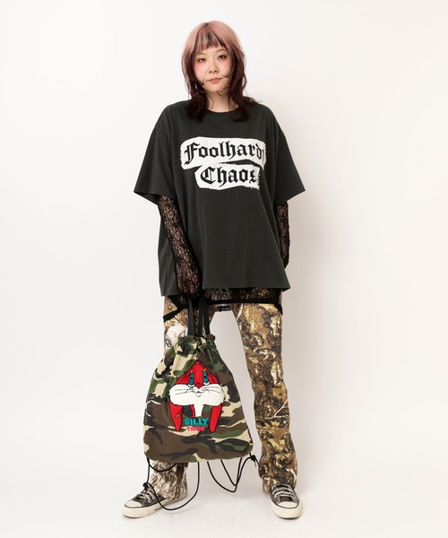 RNA（アールエヌエー） tシャツ M2623 チュールメッシュタンクロンT