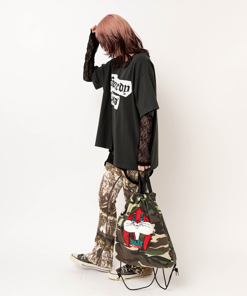 RNA（アールエヌエー） tシャツ M2623 チュールメッシュタンクロンT