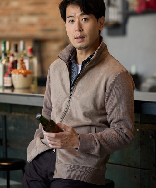 「UNION STATION」 ブルゾン L ブラック メンズ_画像4