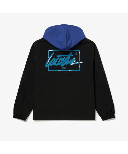 「LACOSTE L!VE」 ジャケット S ホワイト メンズ_画像2