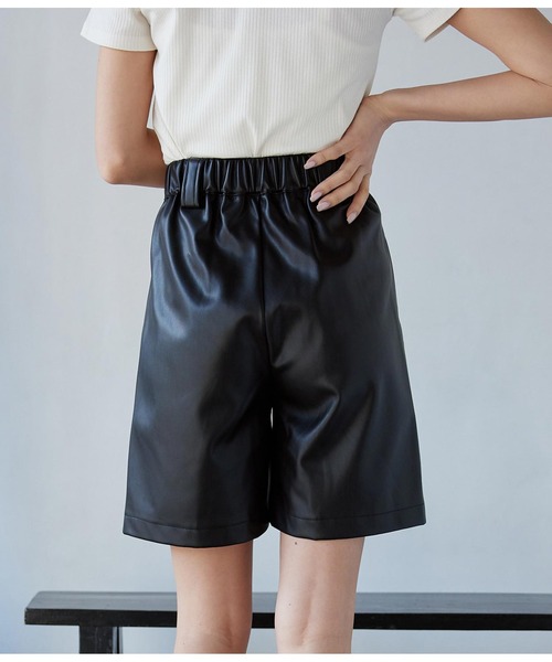 「CHILLE」 ショートパンツ FREE ブラック レディース_画像2