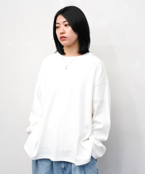 HARVESTY（ハーベスティ） tシャツ ハーベスティー JUMBO WAFFLE L/S
