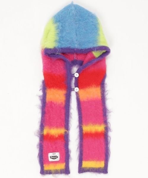 ニット帽 ニットキャップ atmos pink x FUGGLER Balaclava / アトモス
