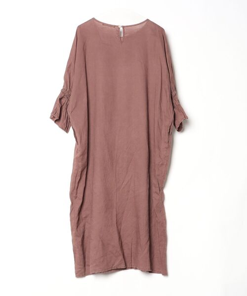 「URBAN RESEARCH DOORS」 7分袖ワンピース - ブラウン レディース_画像2