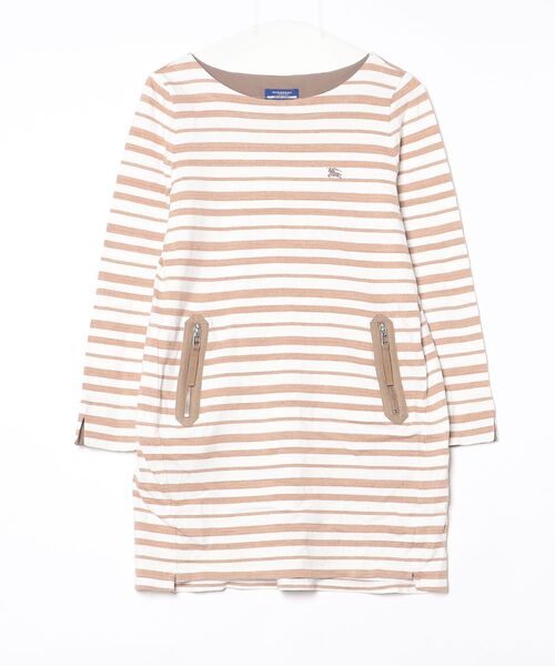 BURBERRY BLUE LABEL（バーバリーブルーレーベル） ボーダー柄長袖