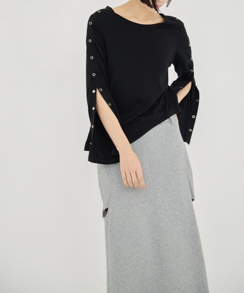 CLANE（クラネ） スカート 「CLANE/クラネ」CIRCLE CUT SWEAT SKIRT