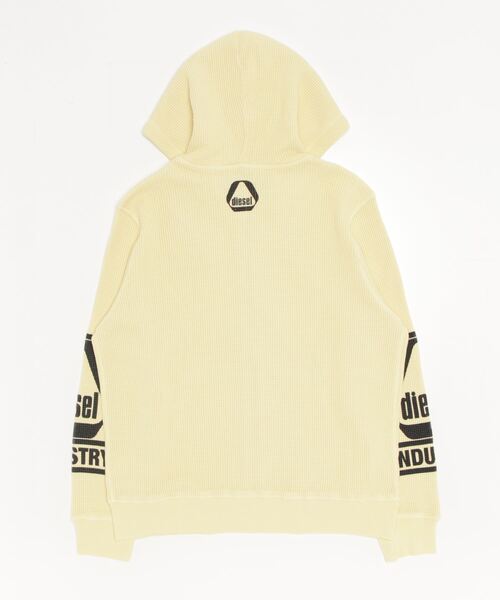 DIESEL（ディーゼル） ジップアップパーカー MEDIUM ブラック メンズ 