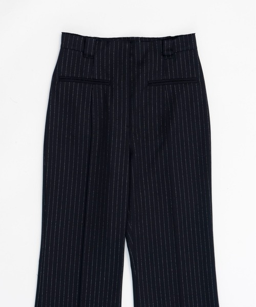「MAISON SPECIAL」 スラックス 38 グレー レディースの画像