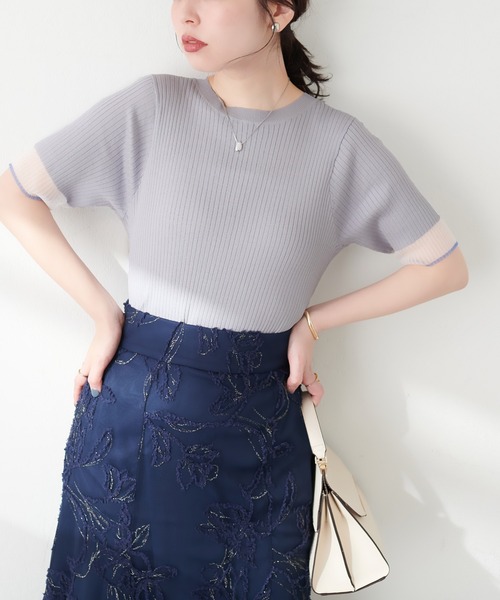「natural couture」 半袖カットソー FREE ピンク レディース_画像5