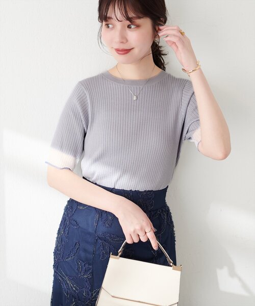 「natural couture」 半袖カットソー FREE ピンク レディース_画像10