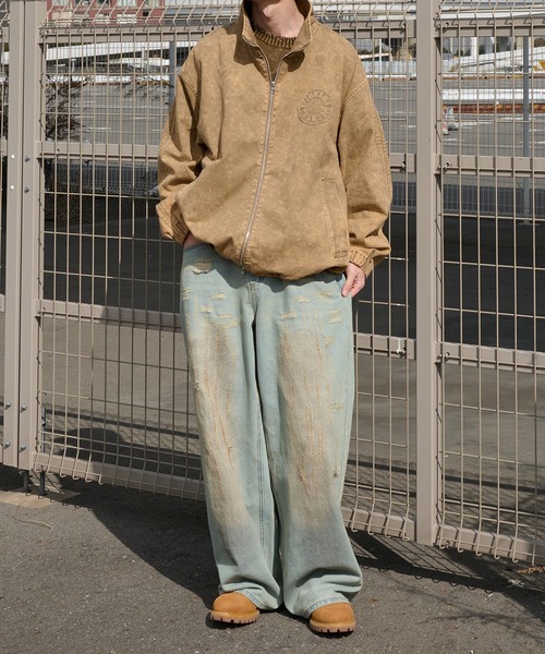 「Perushu」 ブルゾン LARGE ブラック メンズ_6