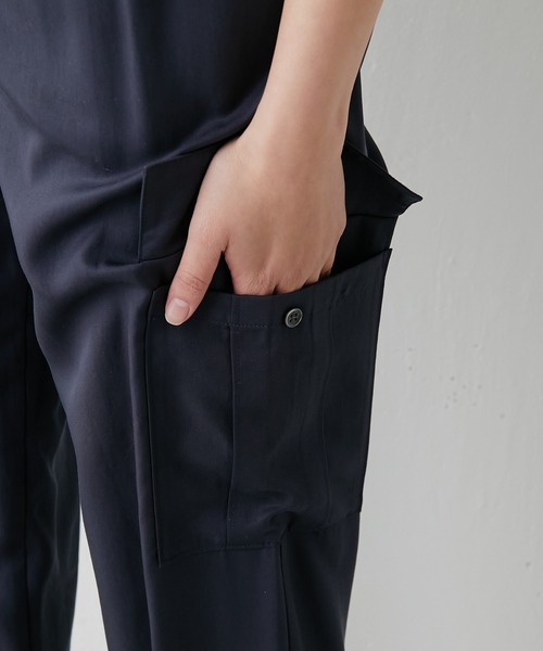 「GALLARDAGALANTE」 カーゴパンツ 0 ネイビー レディース_画像8