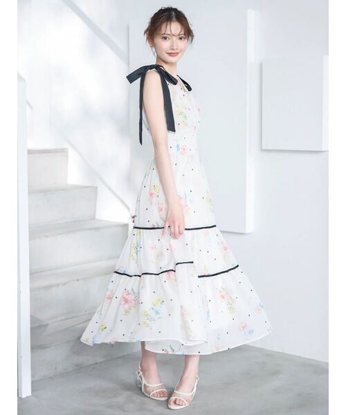 Dazzlin ダズリンドラマティックティアードワンピース dazzlin（ダズリン） ワンピース ドラマティックティアードワンピース