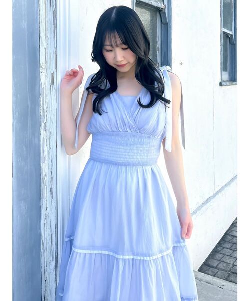 Dazzlin ダズリンドラマティックティアードワンピース dazzlin（ダズリン） ワンピース ドラマティックティアードワンピース