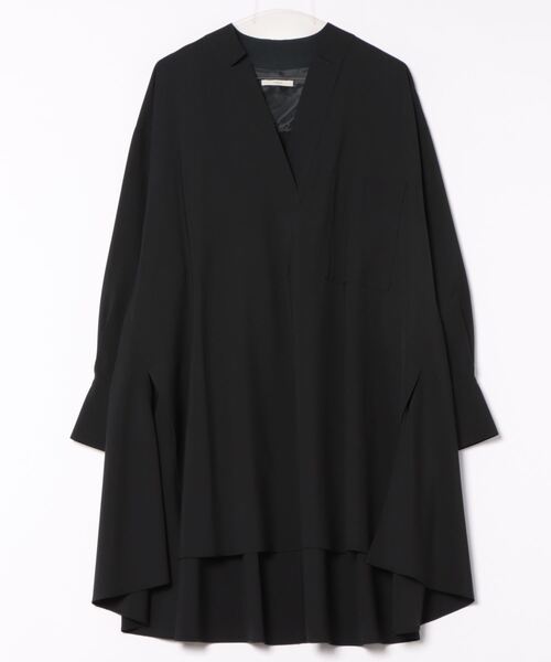 美品 LE PHIL ルフィル テックベンタイル ブラウス ブラック F LE PHIL（ル フィル） 長袖ブラウス F ブラック レディース : ZOZOTOWN