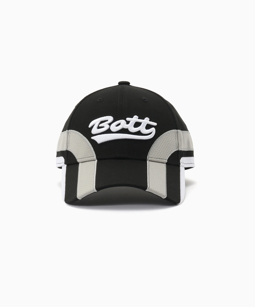 BOTT ブラックキャップ BoTT（ボット） キャップ 帽子 V2 LOGO EARFLAP CAP メンズ : ZOZOTOWN