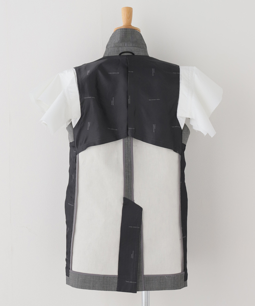 コート アウター 「TOGA/トーガ」Wool mohair sleeveless jacket ジャケット レディースの画像
