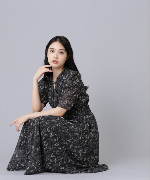 「JILL by JILL STUART」 半袖ワンピース FREE ベージュ レディース_画像4