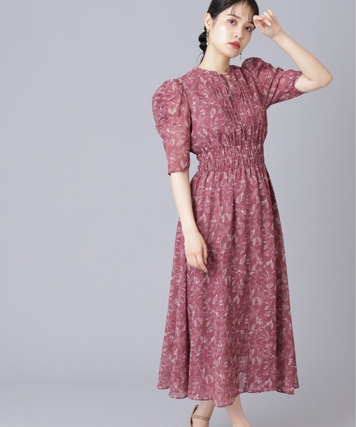 「JILL by JILL STUART」 半袖ワンピース FREE ベージュ レディース_画像5