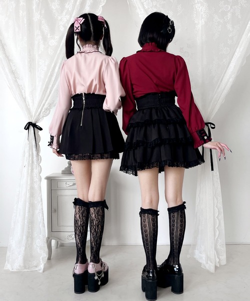 「DearMyLove」 長袖ブラウス LARGE ホワイト レディース_画像7