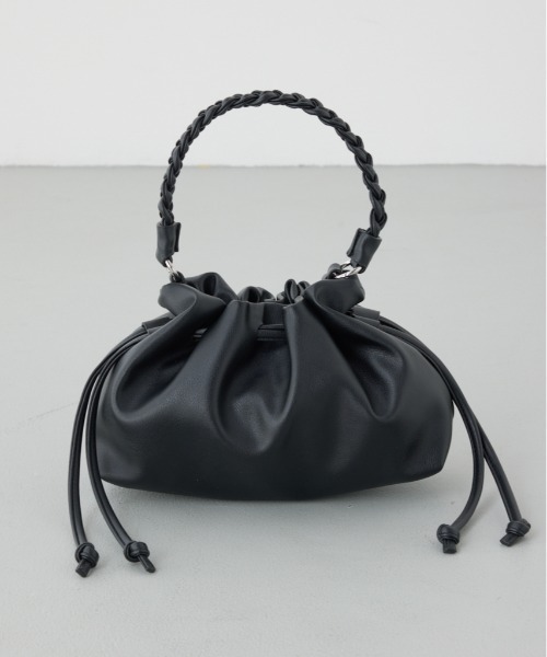 asi rokuPrada ブラック ショルダーバッグ AZUL BY MOUSSY（アズールバイマウジー） ショルダーバッグ バッグ