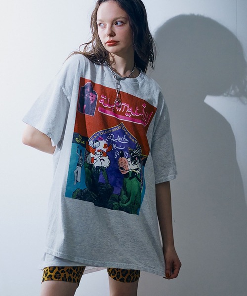 「RNA」 半袖Tシャツ MEDIUM ブラック レディース_画像6