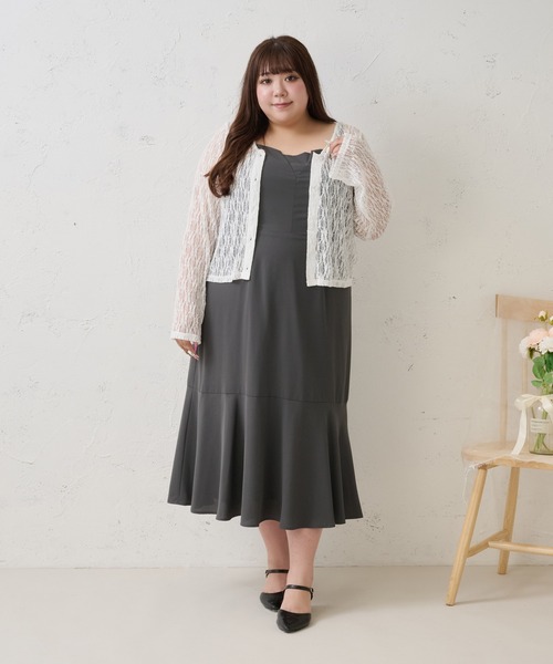 Louiosy（ルオシー） ワンピース 「Louiosy」「大きいサイズ」ダブル